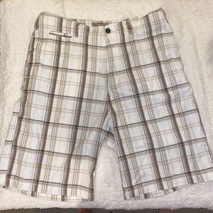 3/$30 Union Bay Plaid Shorts